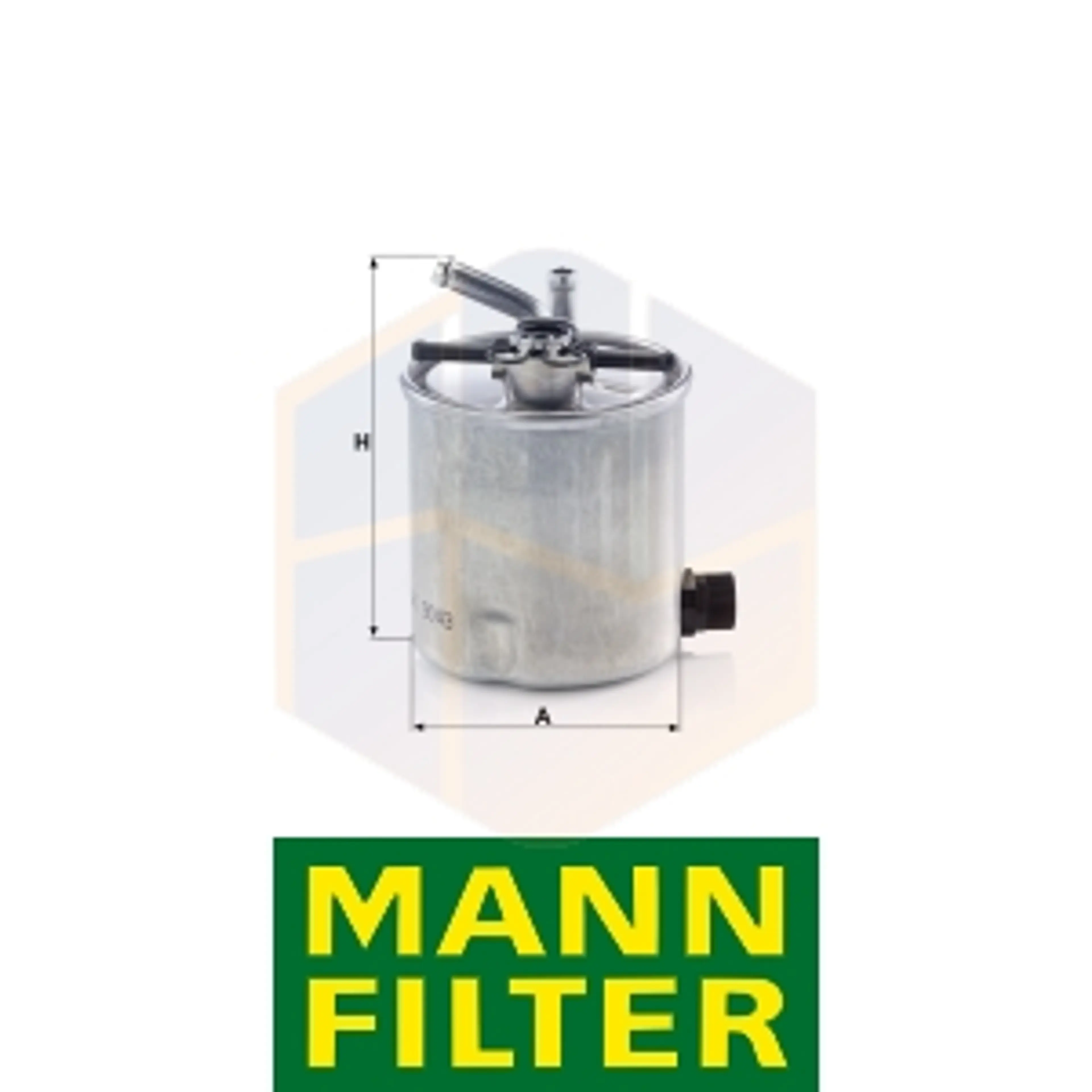 FILTRO COMBUSTIBLE WK 9043 MANN