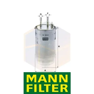 FILTRO COMBUSTIBLE WK 9053 Z MANN