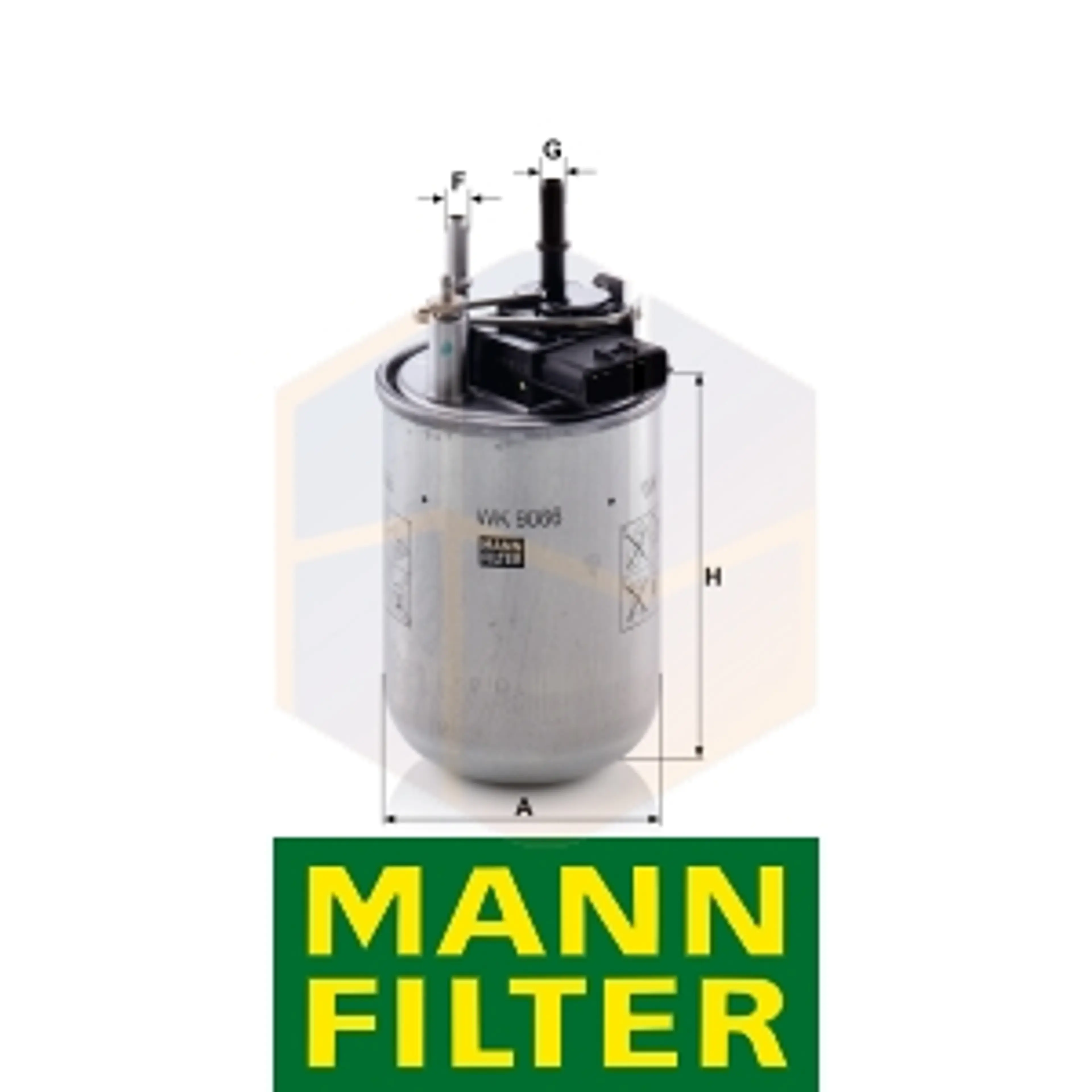 FILTRO COMBUSTIBLE WK 9066 MANN