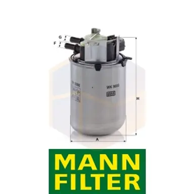 FILTRO COMBUSTIBLE WK 9080 MANN