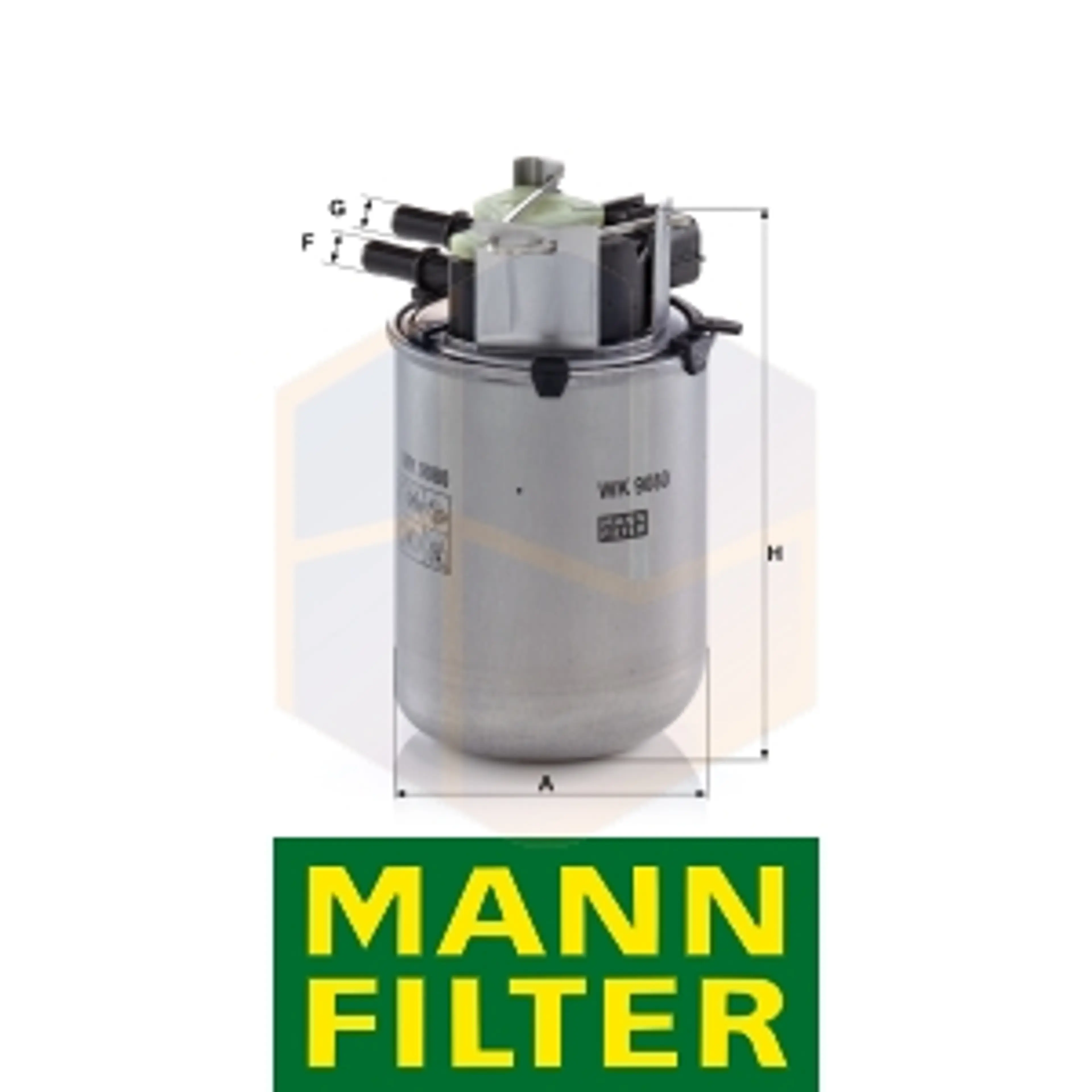 FILTRO COMBUSTIBLE WK 9080 MANN