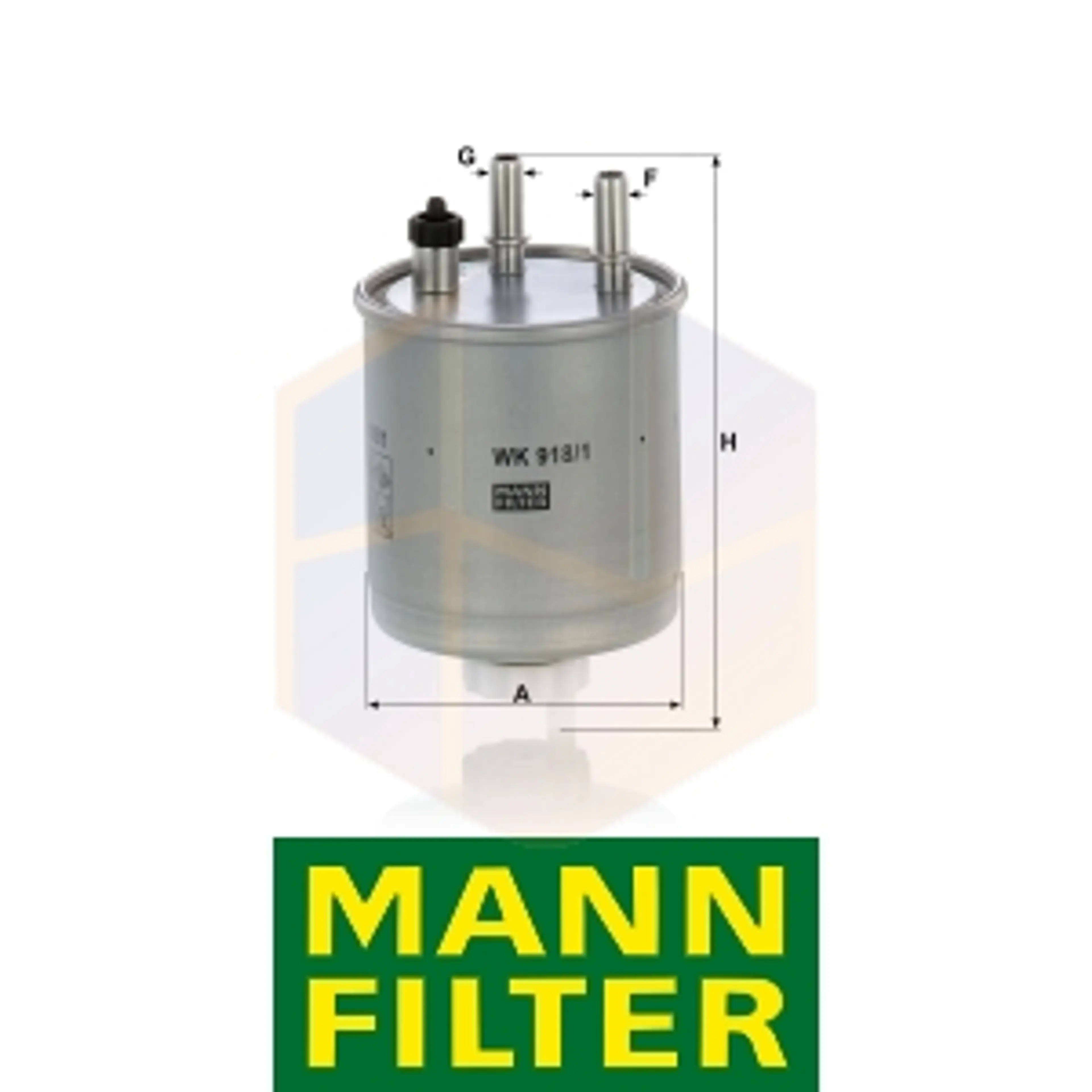 FILTRO COMBUSTIBLE WK 918/1 MANN