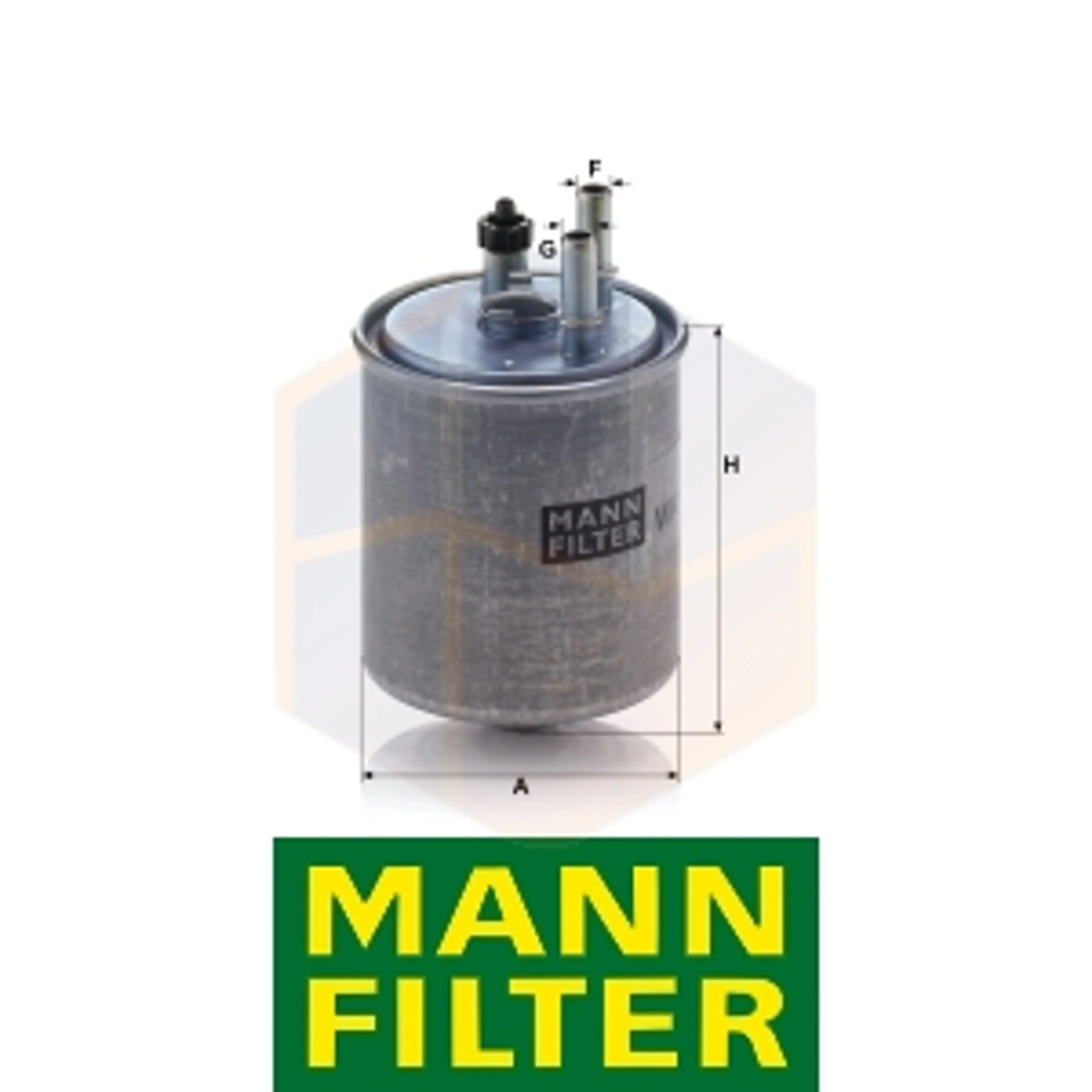 FILTRO COMBUSTIBLE WK 918/2 X MANN