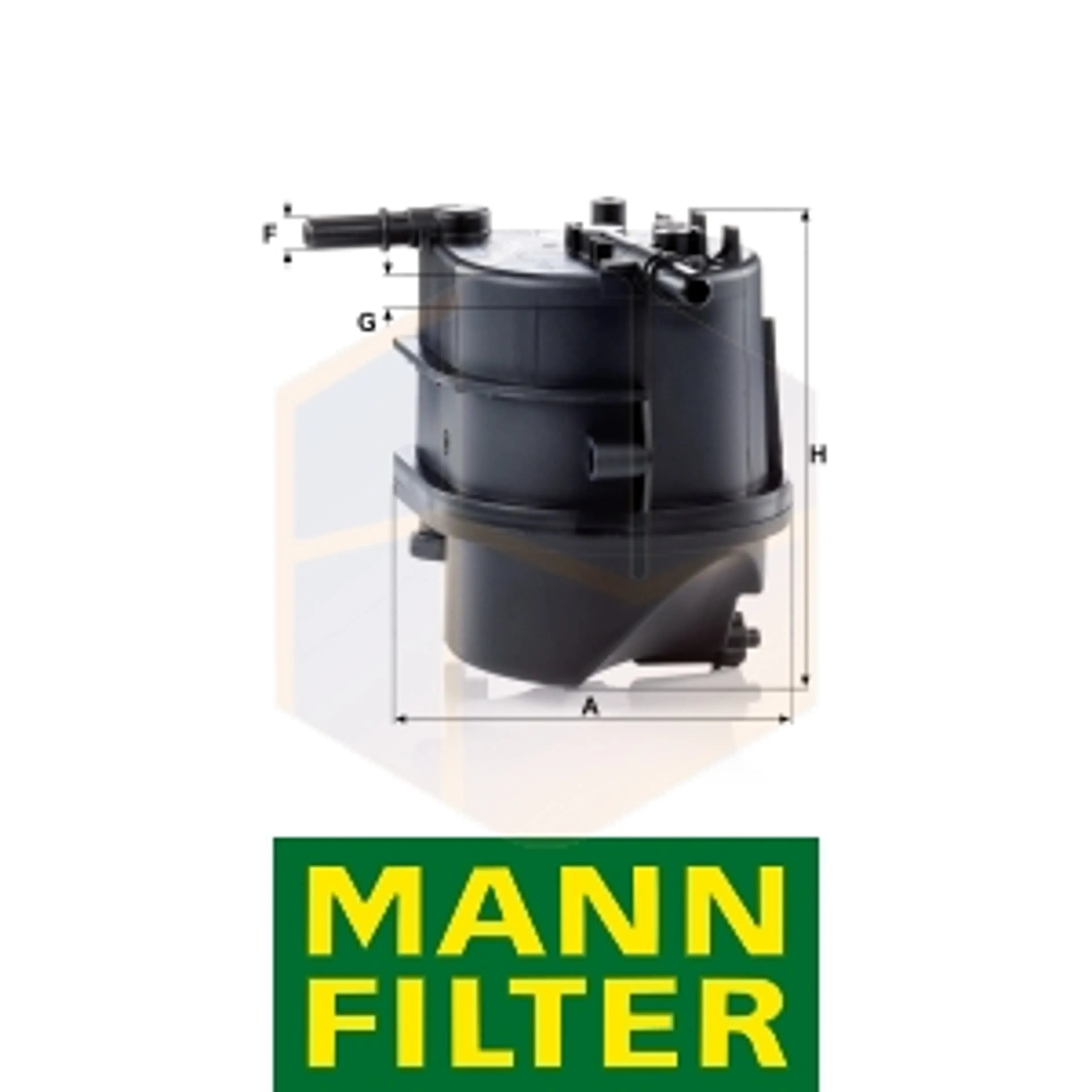 FILTRO COMBUSTIBLE WK 939 MANN