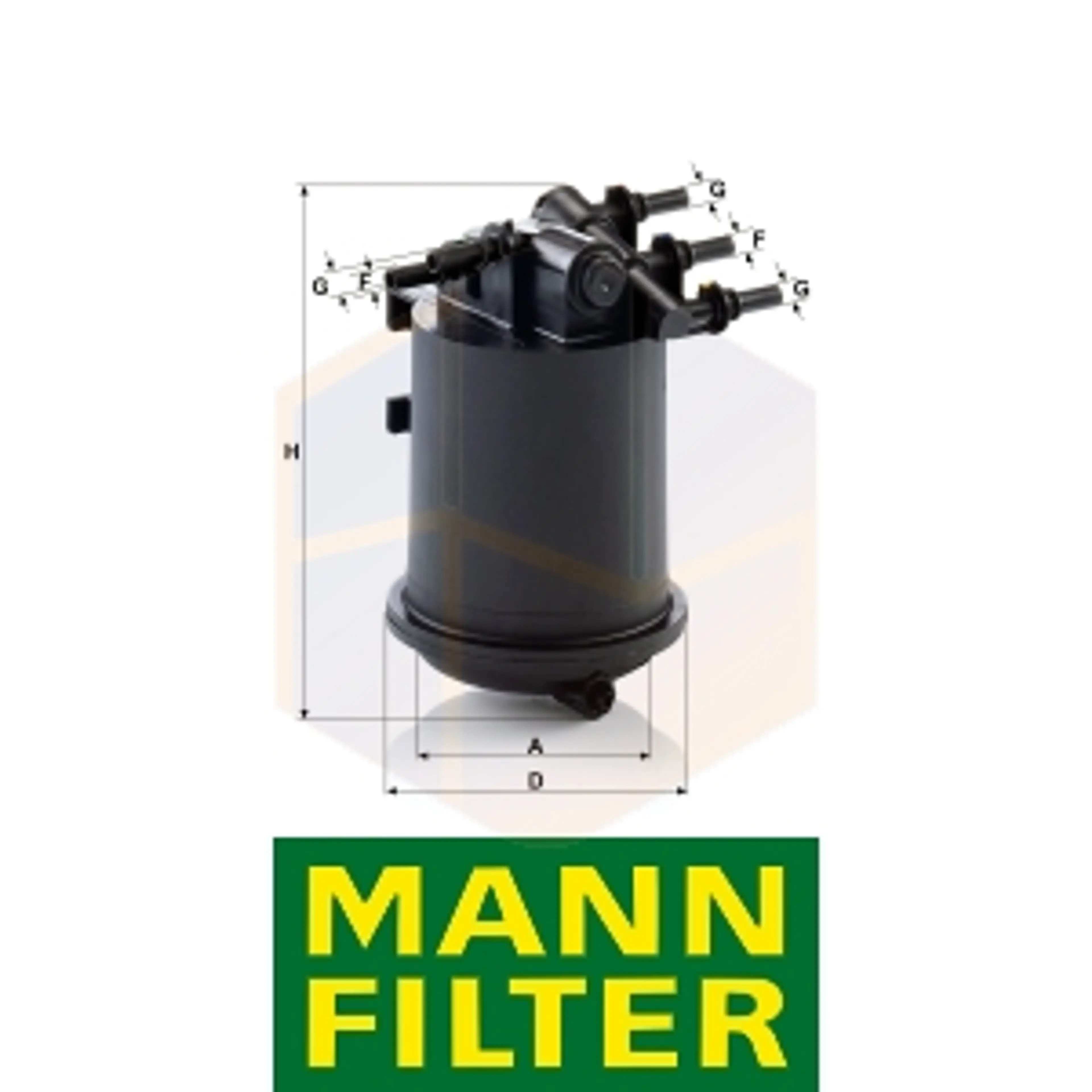 FILTRO COMBUSTIBLE WK 939/1 MANN