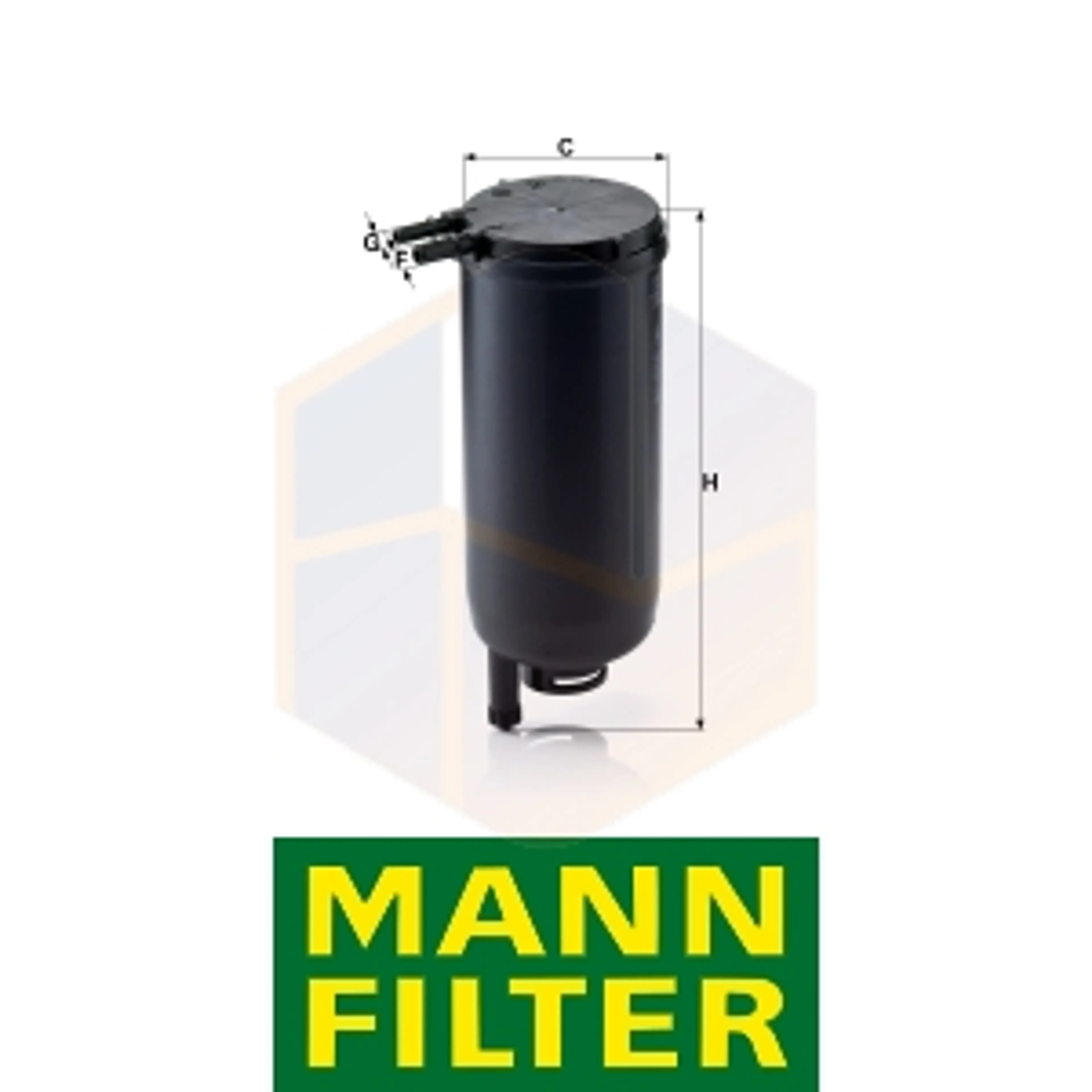 FILTRO COMBUSTIBLE WK 939/14 X MANN