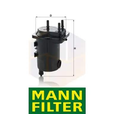 FILTRO COMBUSTIBLE WK 939/17 X MANN