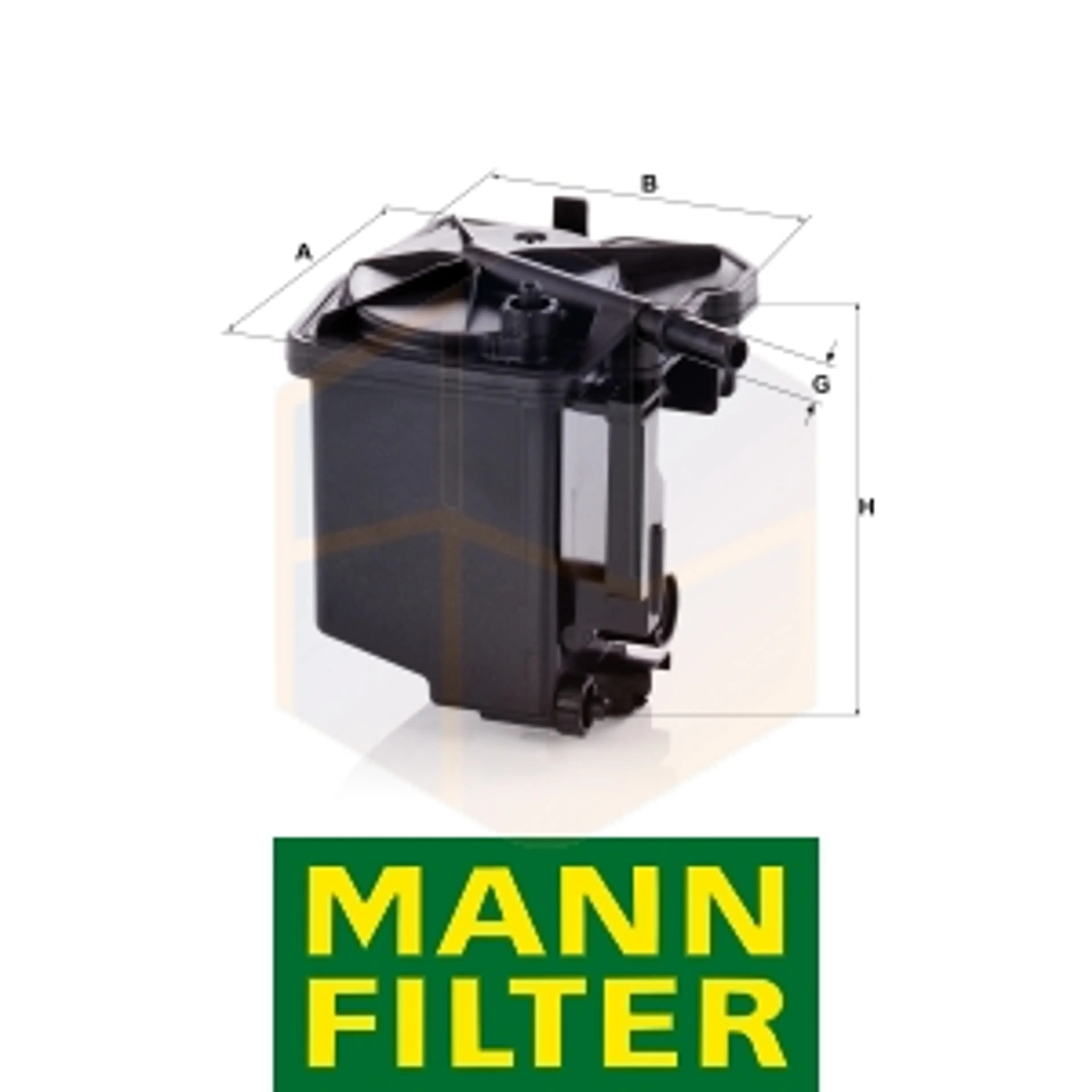 FILTRO COMBUSTIBLE WK 939/2 Z MANN