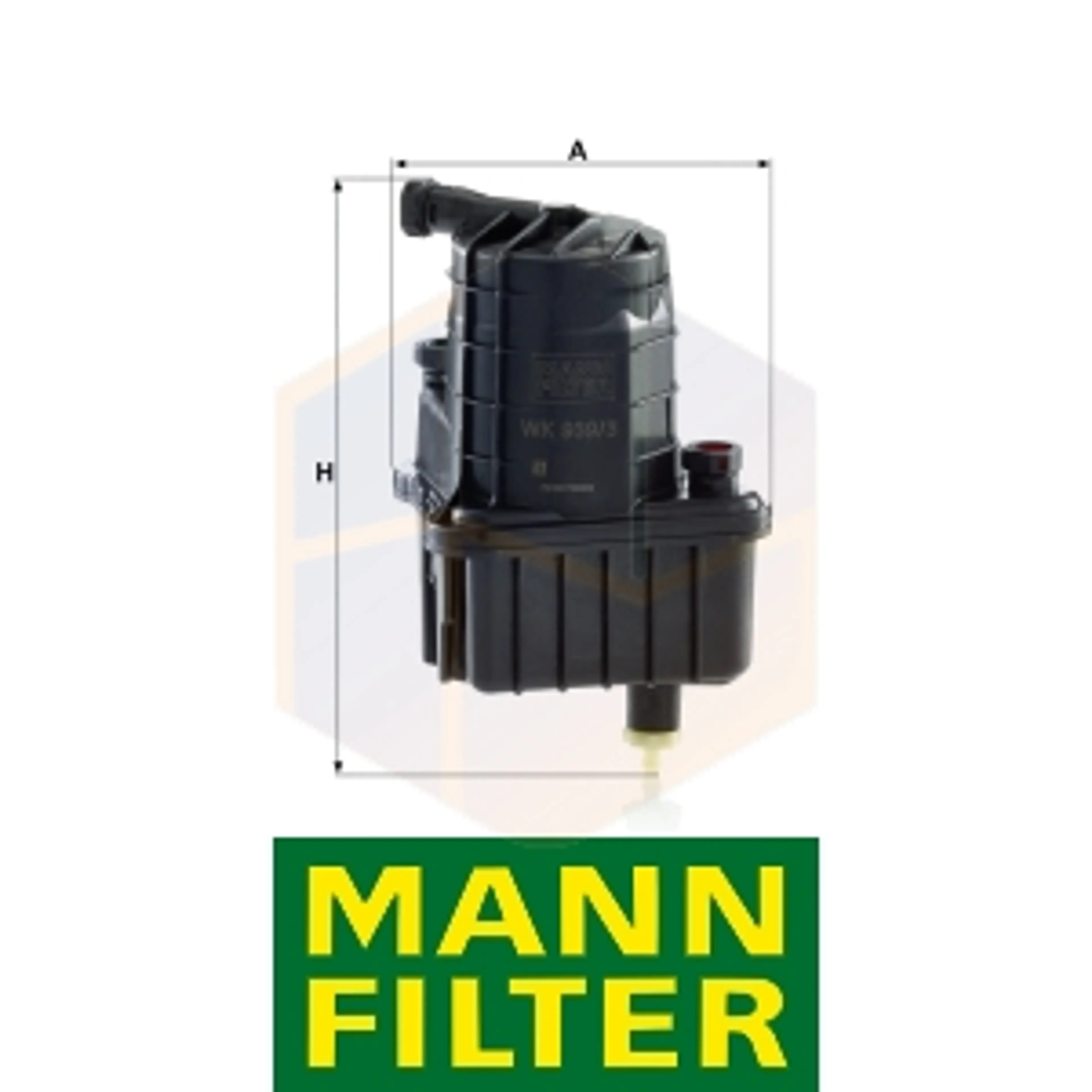 FILTRO COMBUSTIBLE WK 939/3 MANN