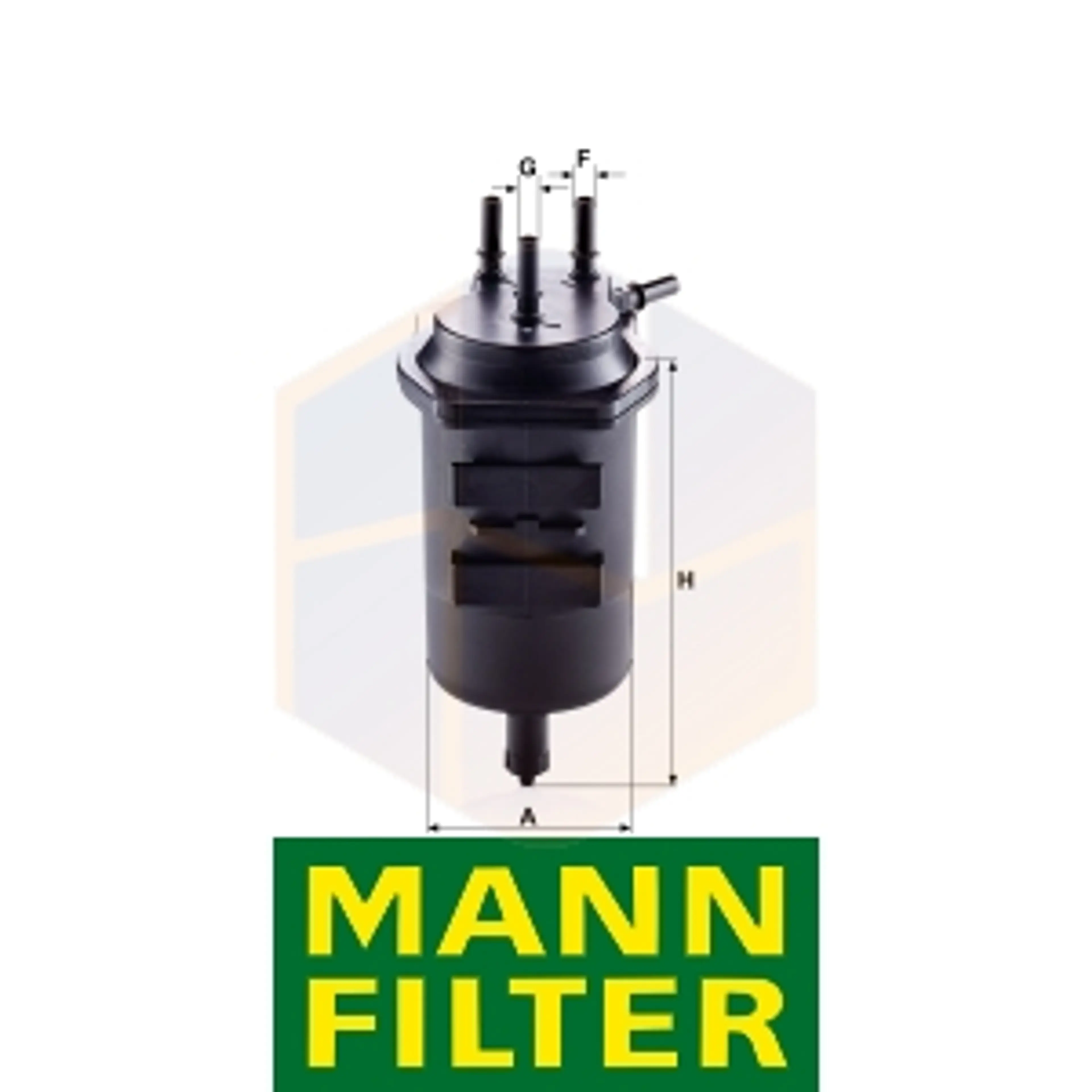 FILTRO COMBUSTIBLE WK 939/4 MANN