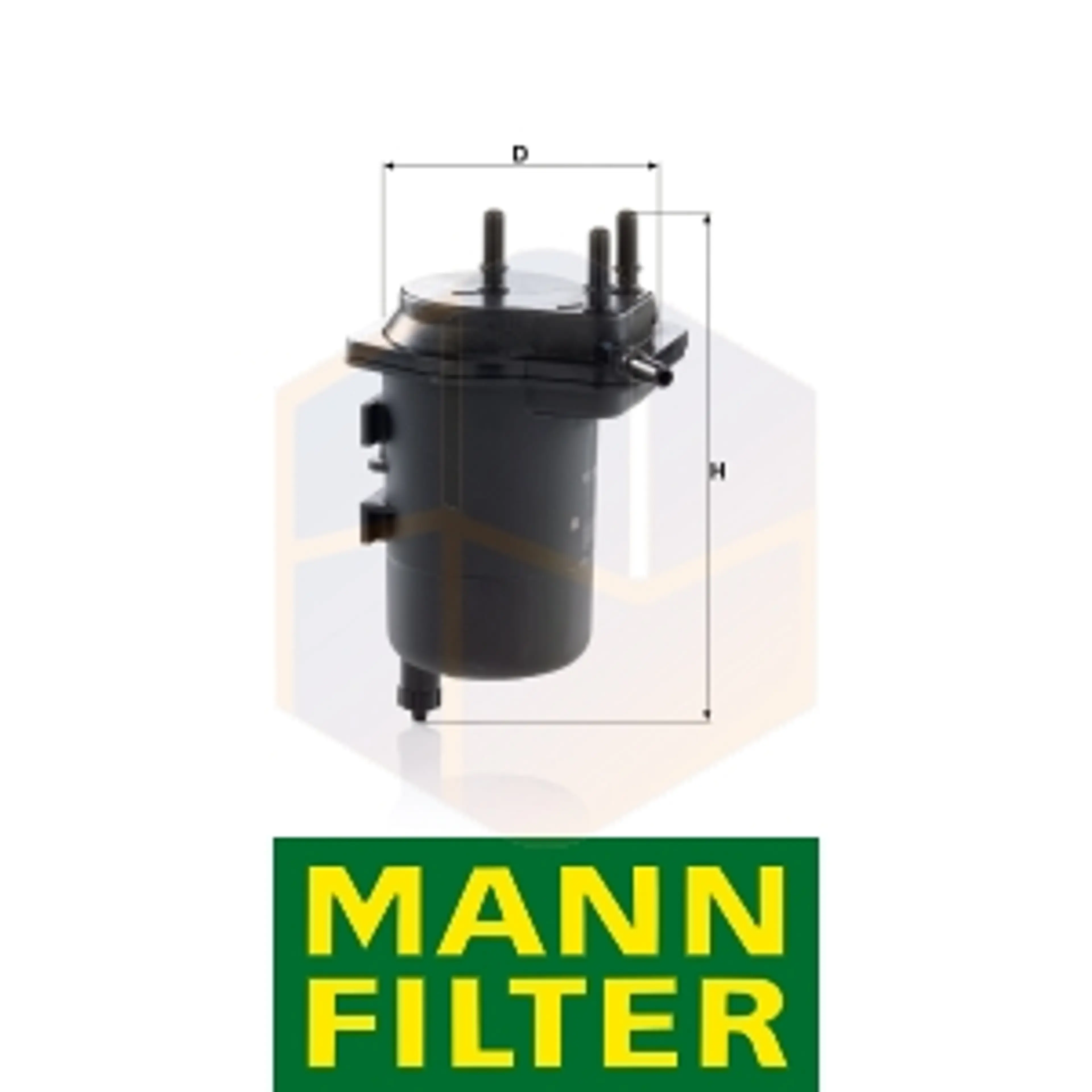 FILTRO COMBUSTIBLE WK 939/5 MANN