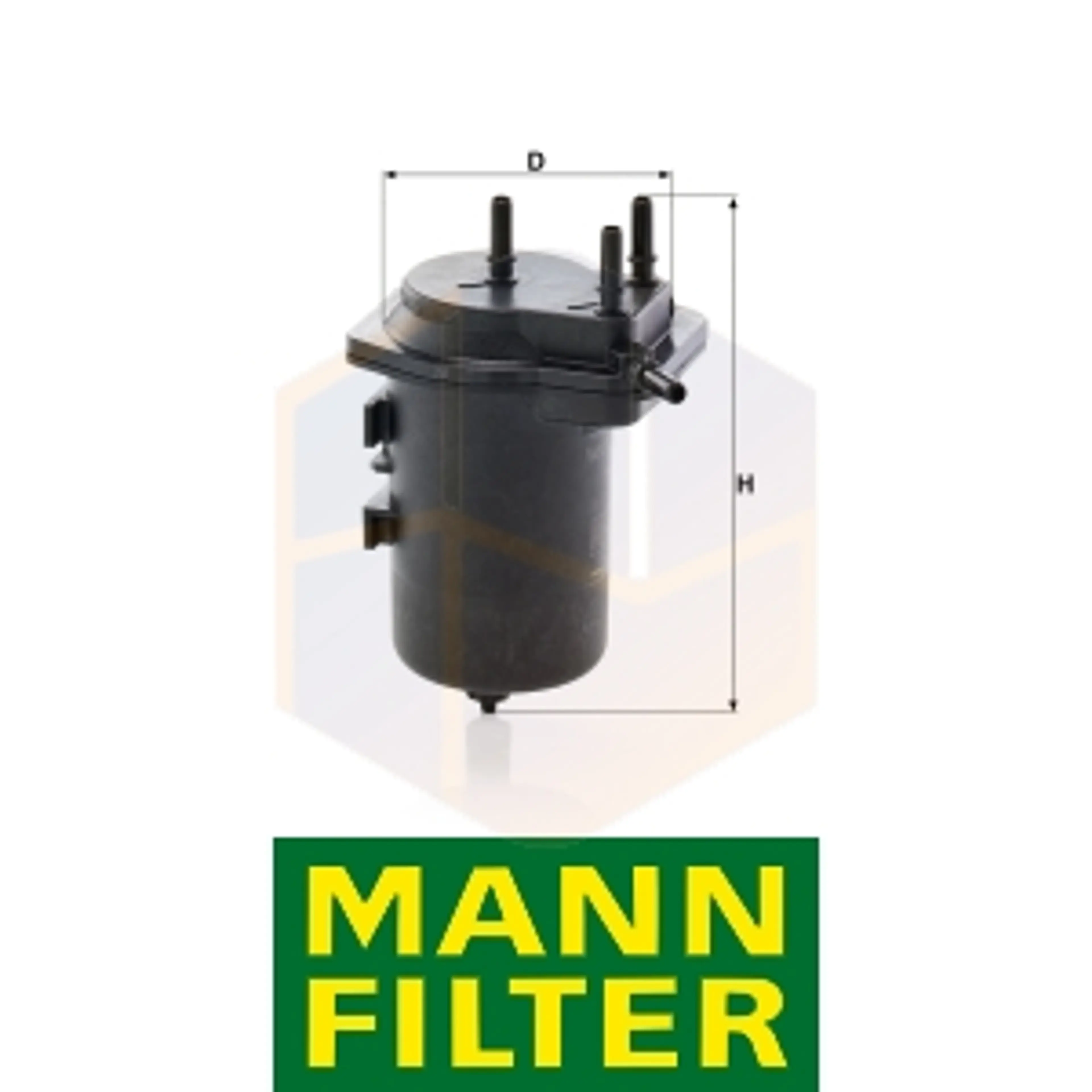 FILTRO COMBUSTIBLE WK 939/6 MANN