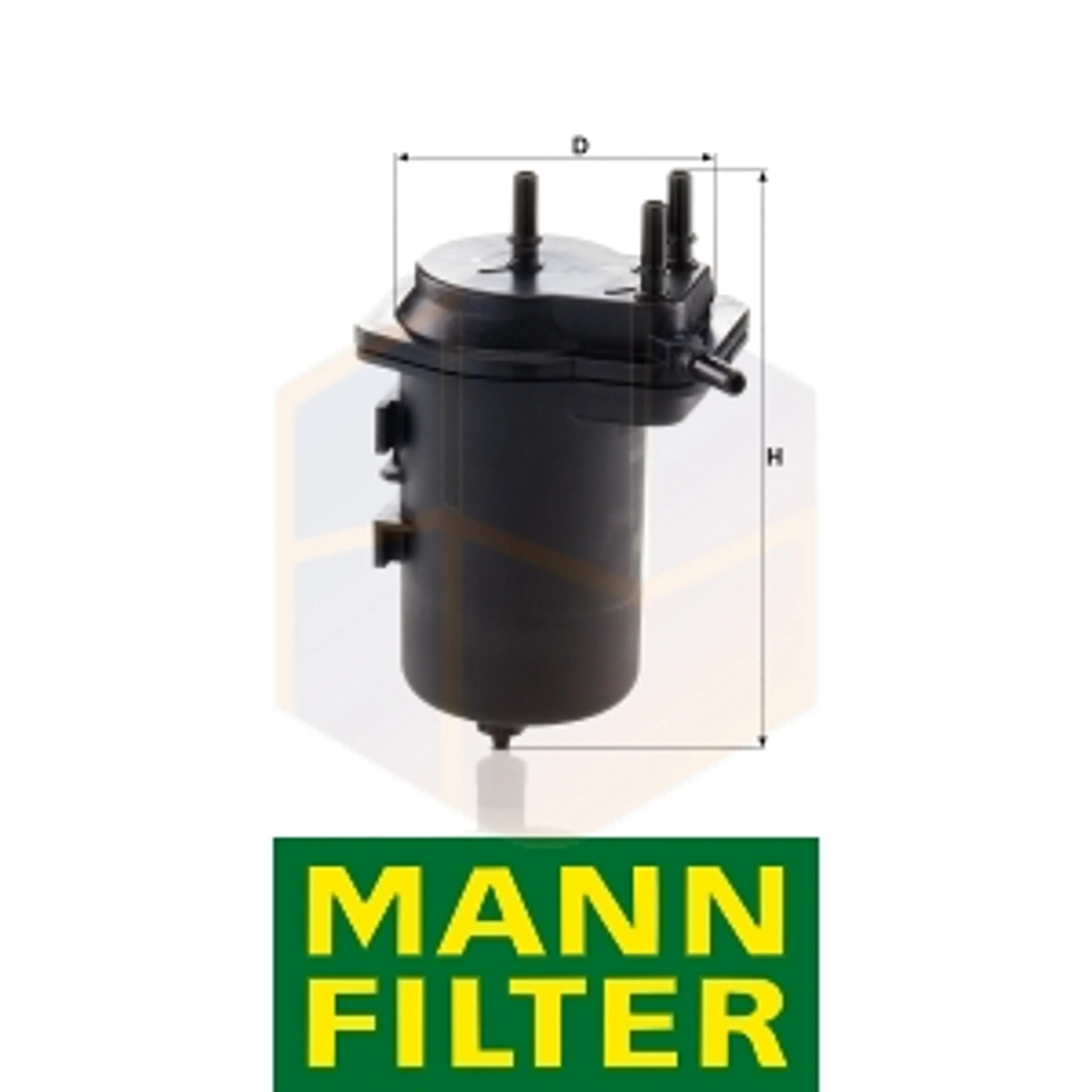 FILTRO COMBUSTIBLE WK 939/7 MANN