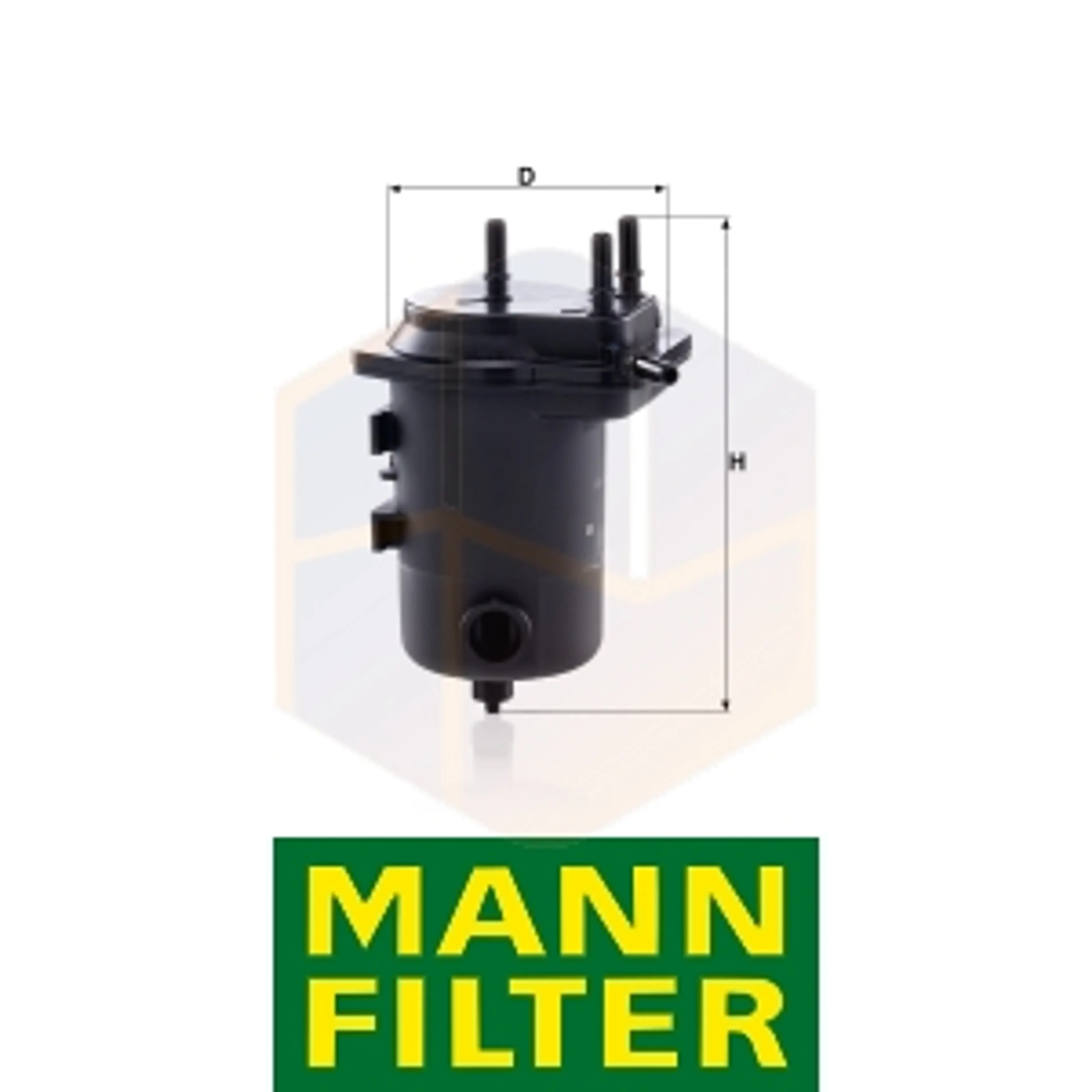 FILTRO COMBUSTIBLE WK 939/8 X MANN