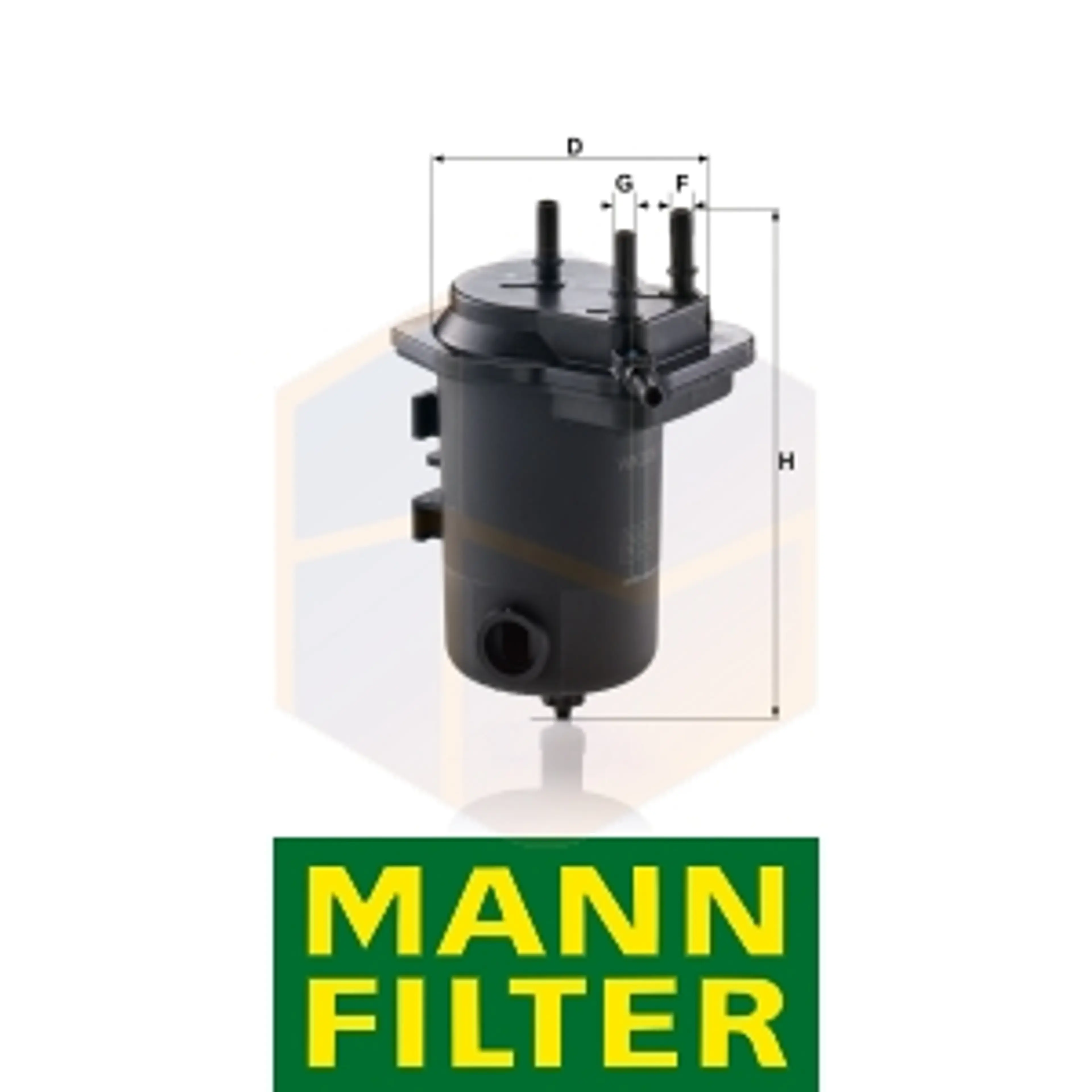 FILTRO COMBUSTIBLE WK 939/9 X MANN