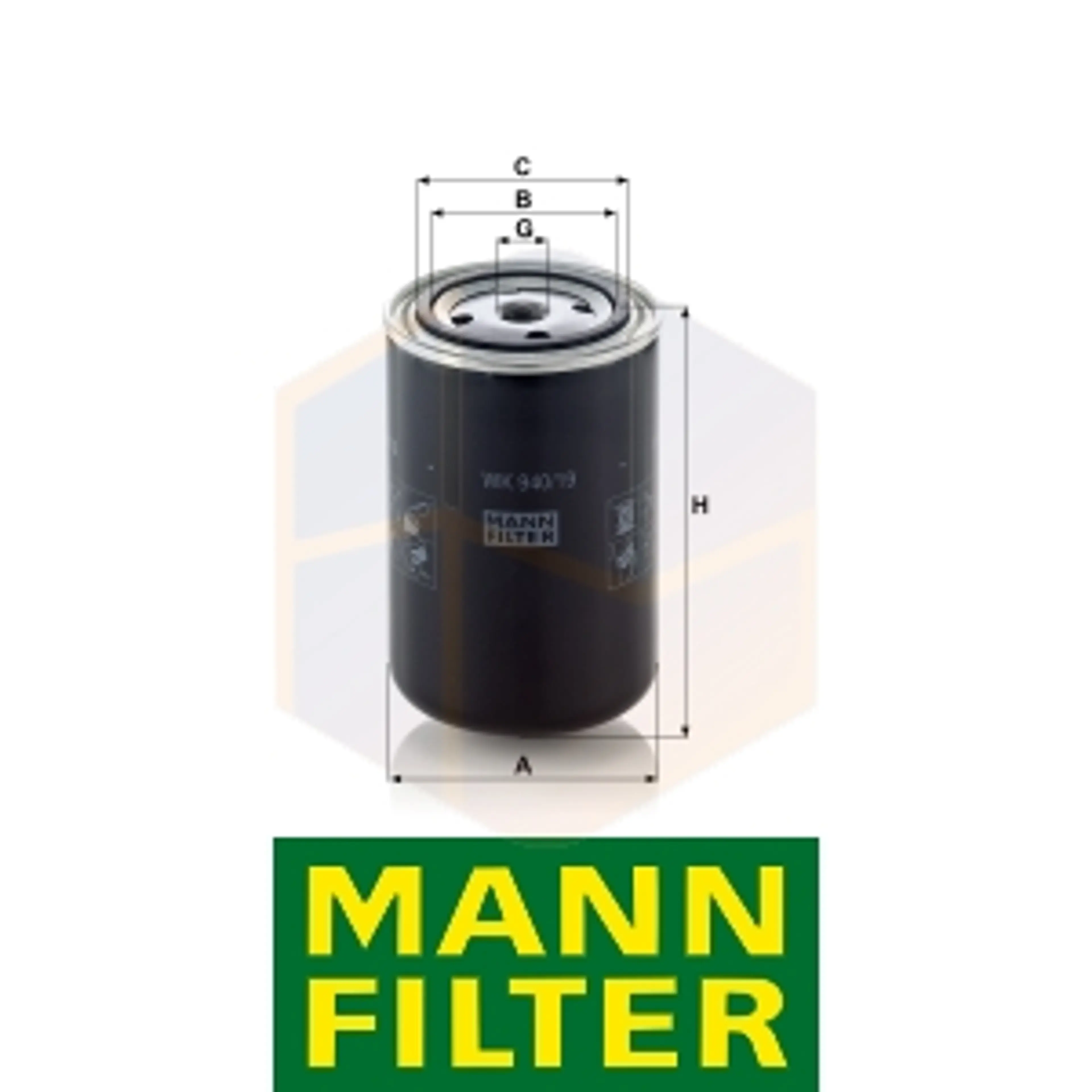 FILTRO COMBUSTIBLE WK 940/19 MANN