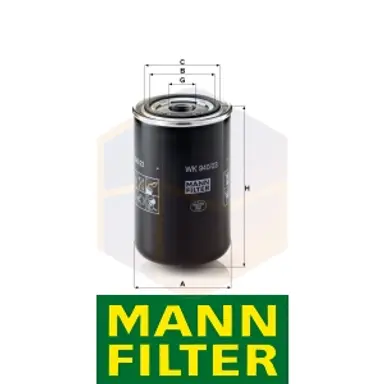 FILTRO COMBUSTIBLE WK 940/23 MANN