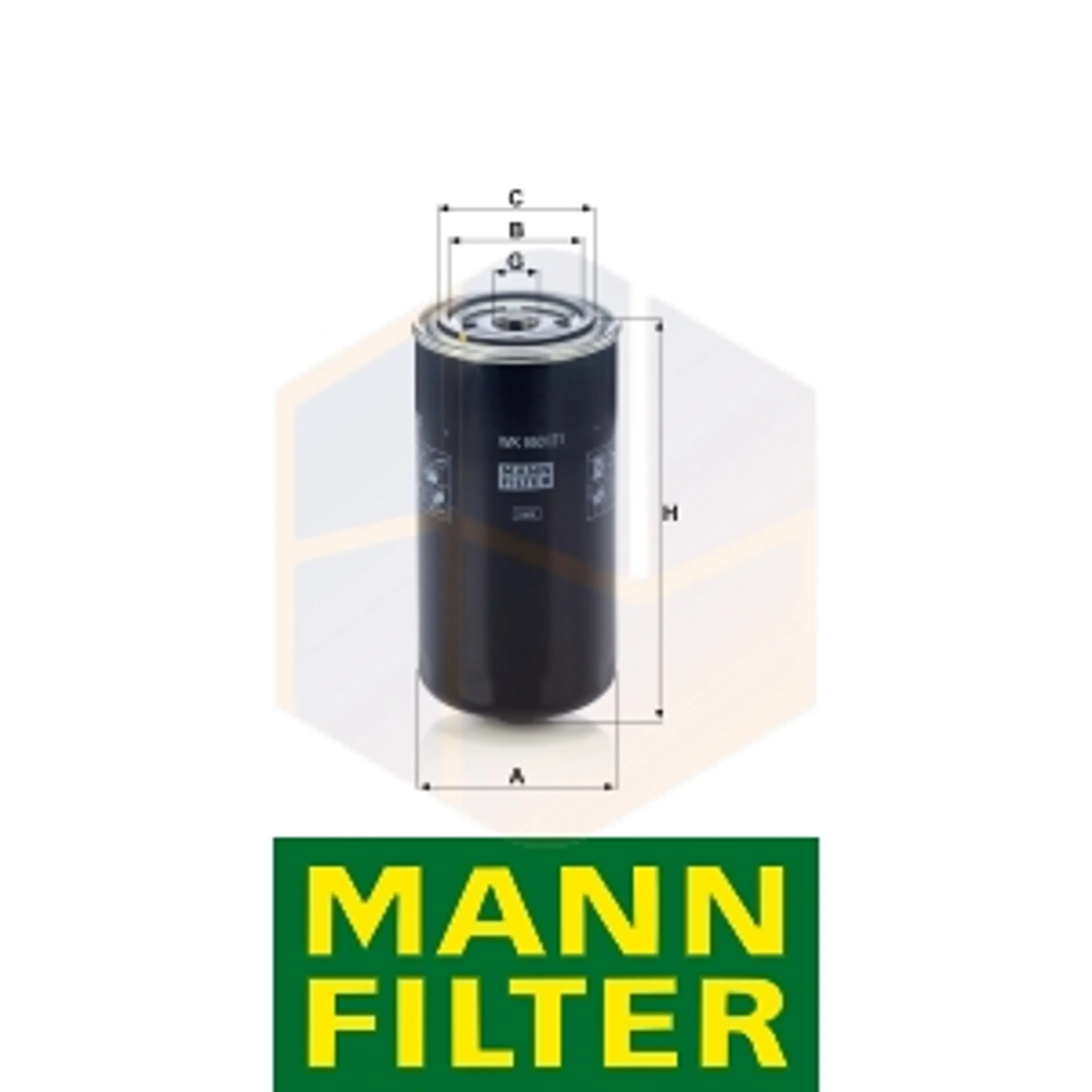 FILTRO COMBUSTIBLE WK 950/21 MANN