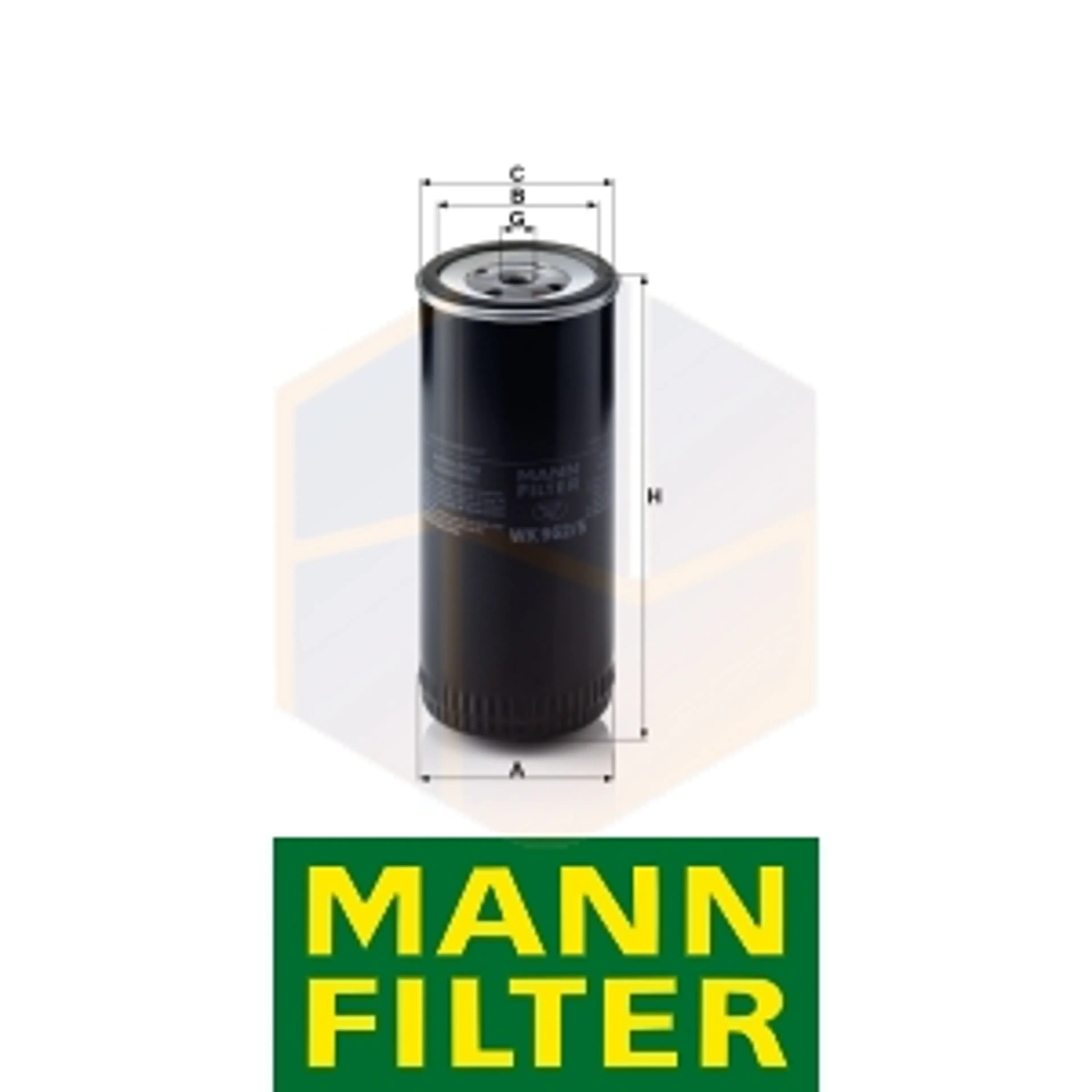 FILTRO COMBUSTIBLE WK 962/5 MANN