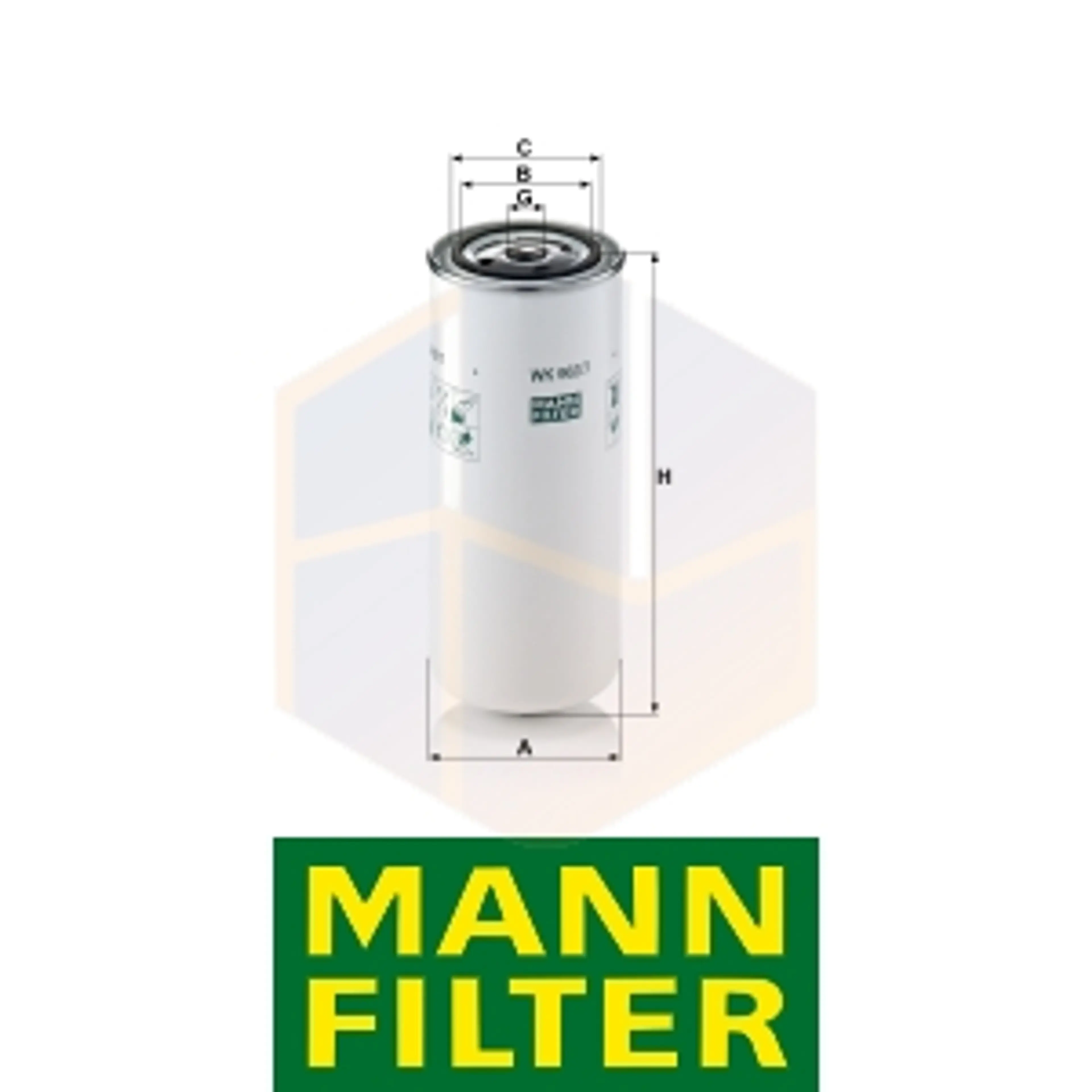 FILTRO COMBUSTIBLE WK 962/7 MANN