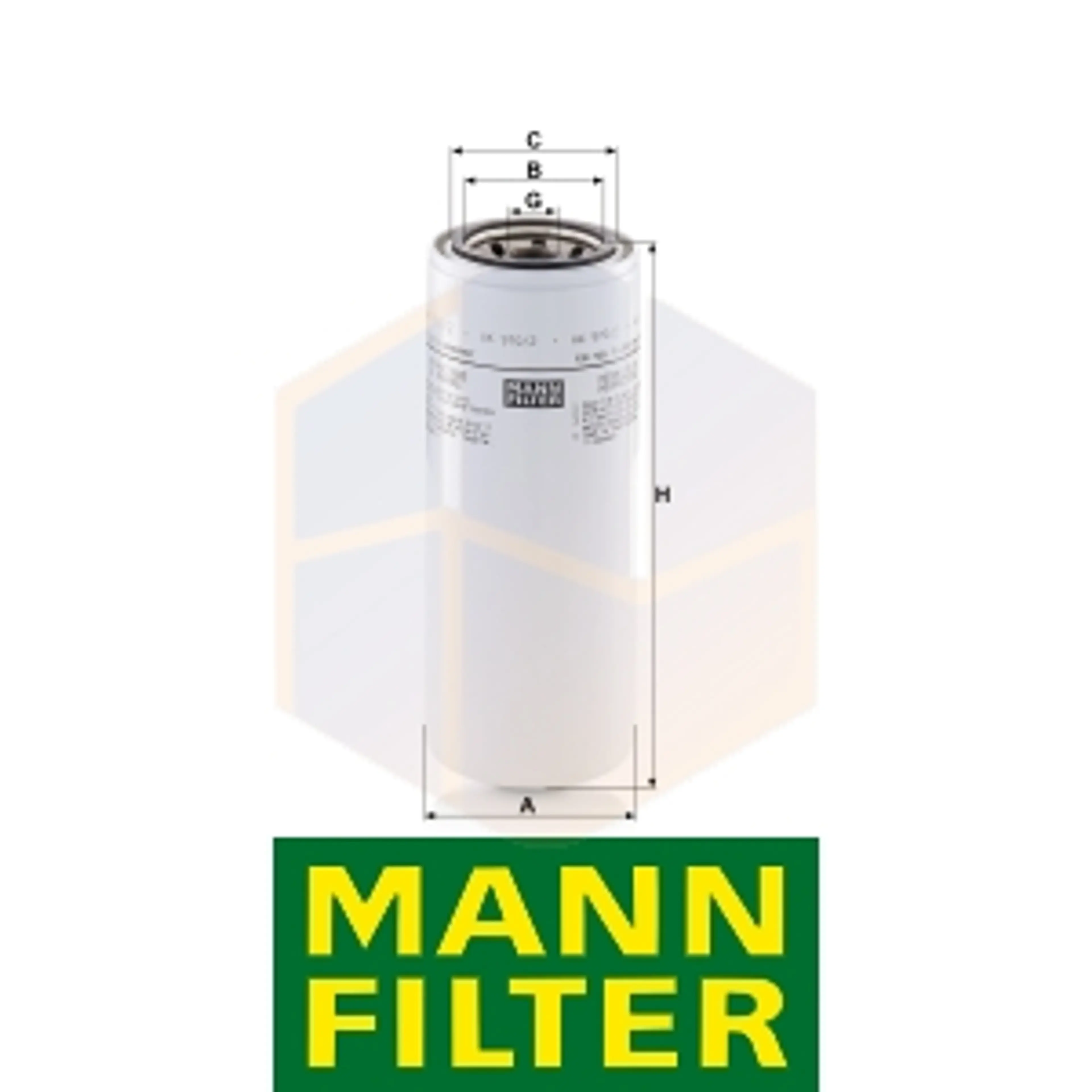 FILTRO COMBUSTIBLE WK 970/2 MANN