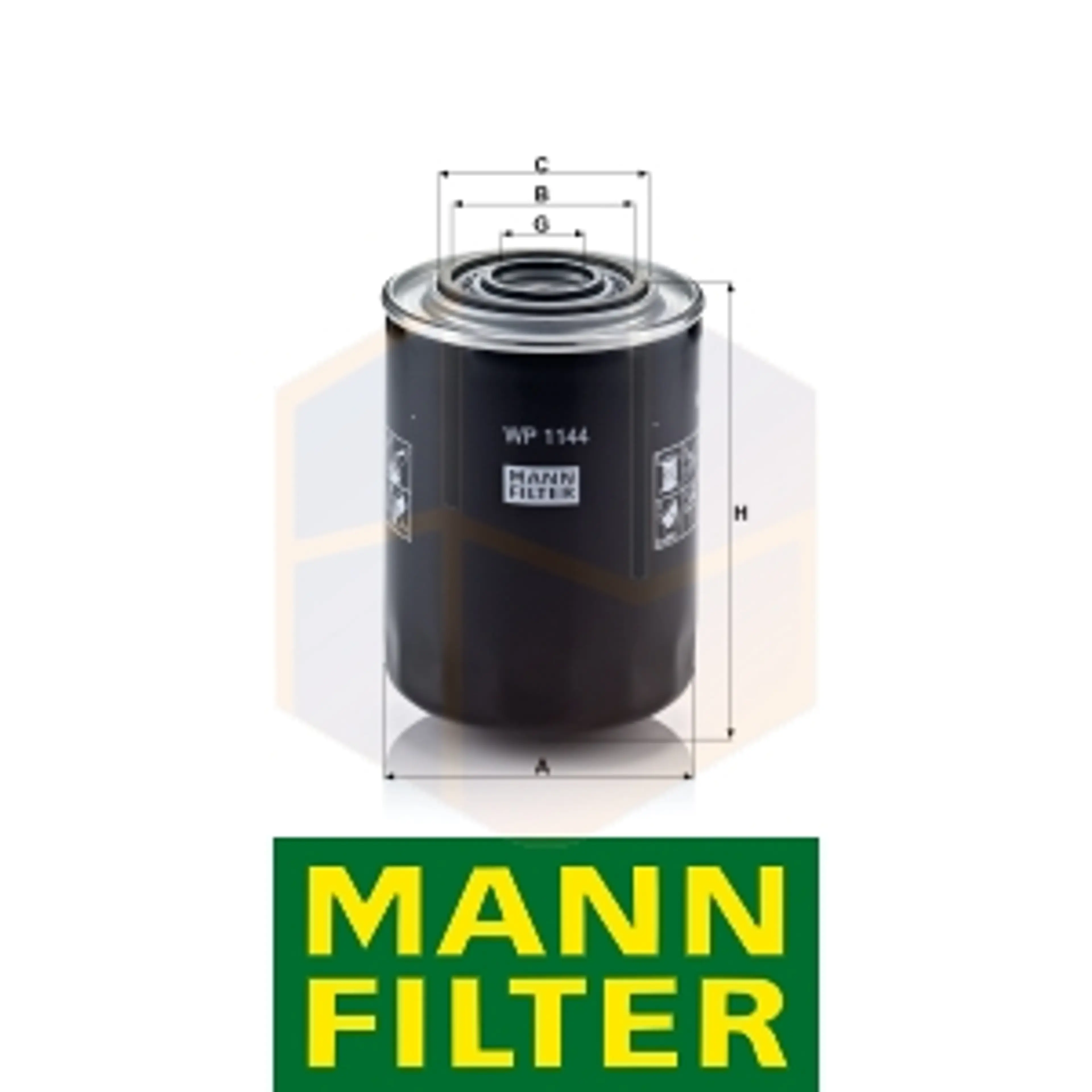 FILTRO ACEITE WP 1144 MANN