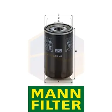 FILTRO ACEITE WP 1152/1 MANN