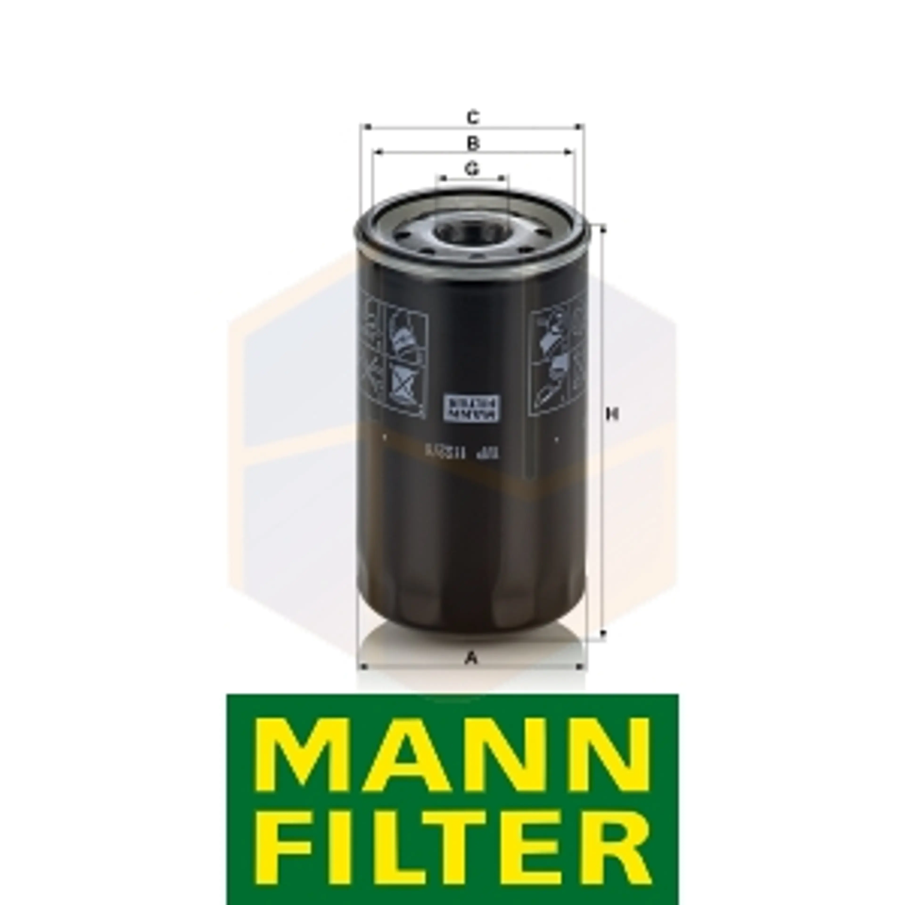 FILTRO ACEITE WP 1152/1 MANN