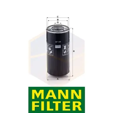 FILTRO ACEITE WP 1169 MANN