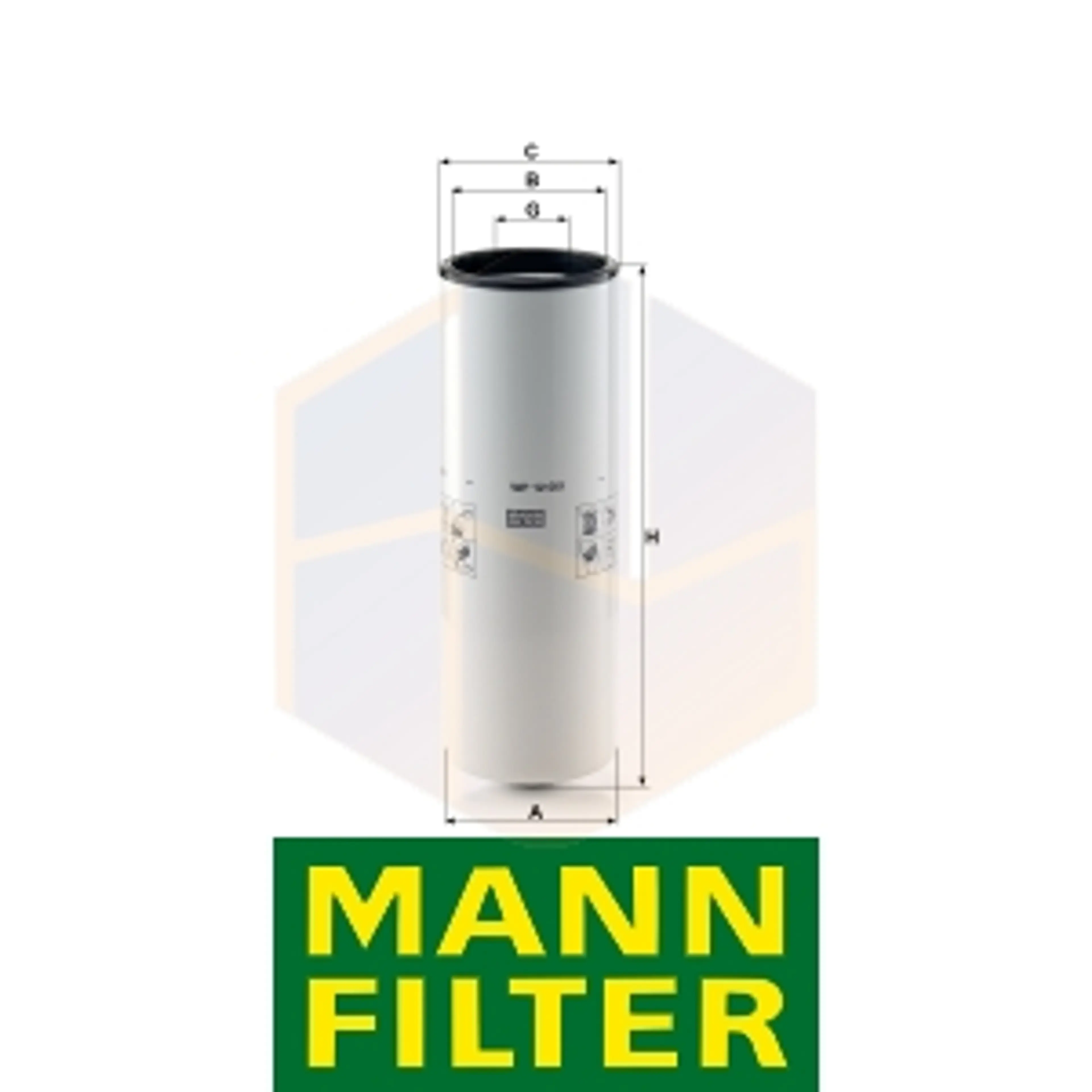 FILTRO ACEITE WP 12 001 MANN