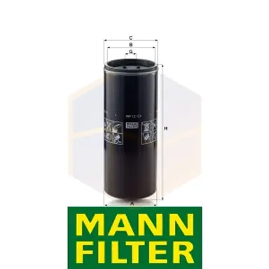 FILTRO ACEITE WP 12 121 MANN