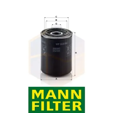 FILTRO ACEITE WP 928/82 MANN