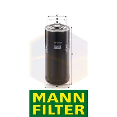 FILTRO COMBUSTIBLE WP 962/3 X MANN