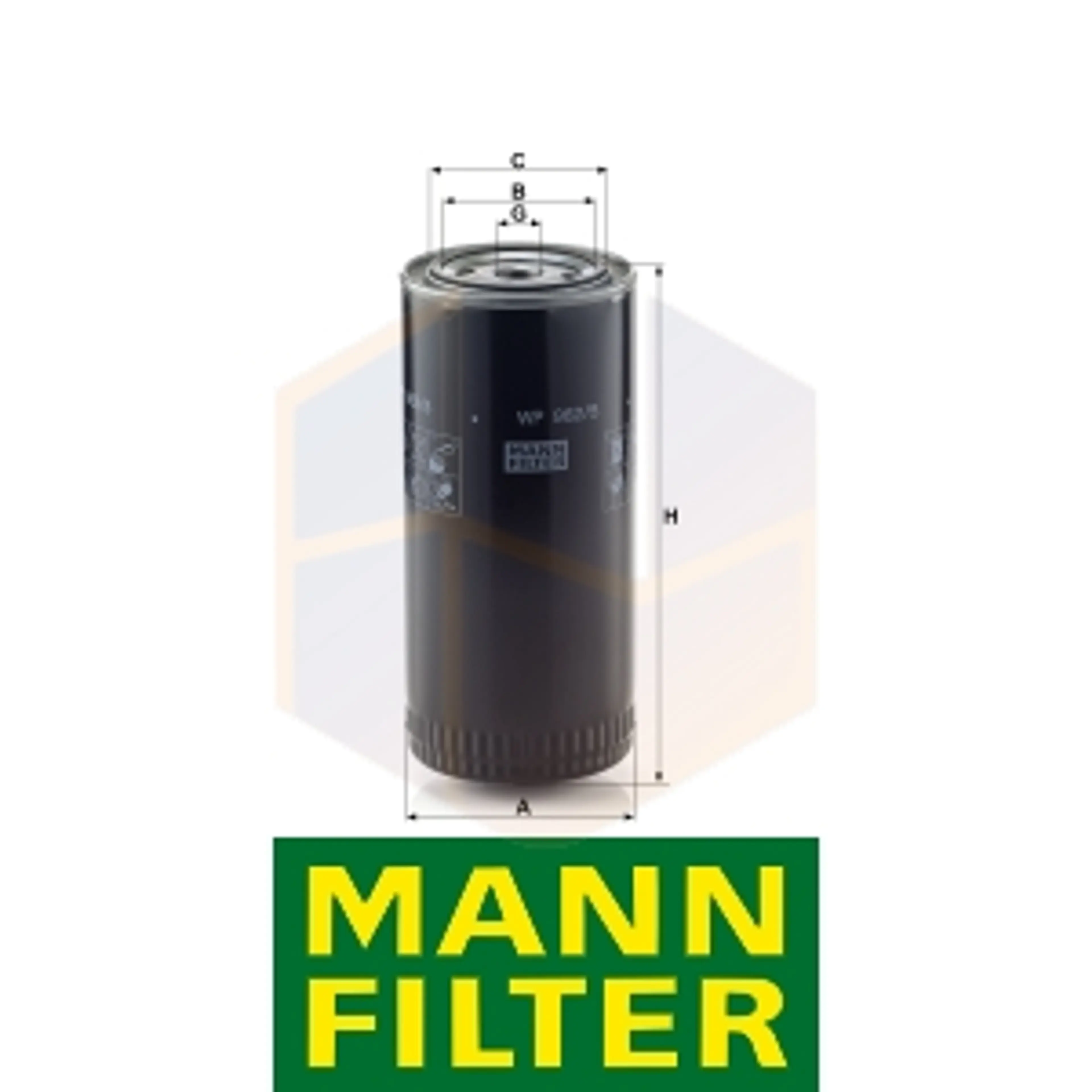 FILTRO ACEITE WP 962/5 MANN