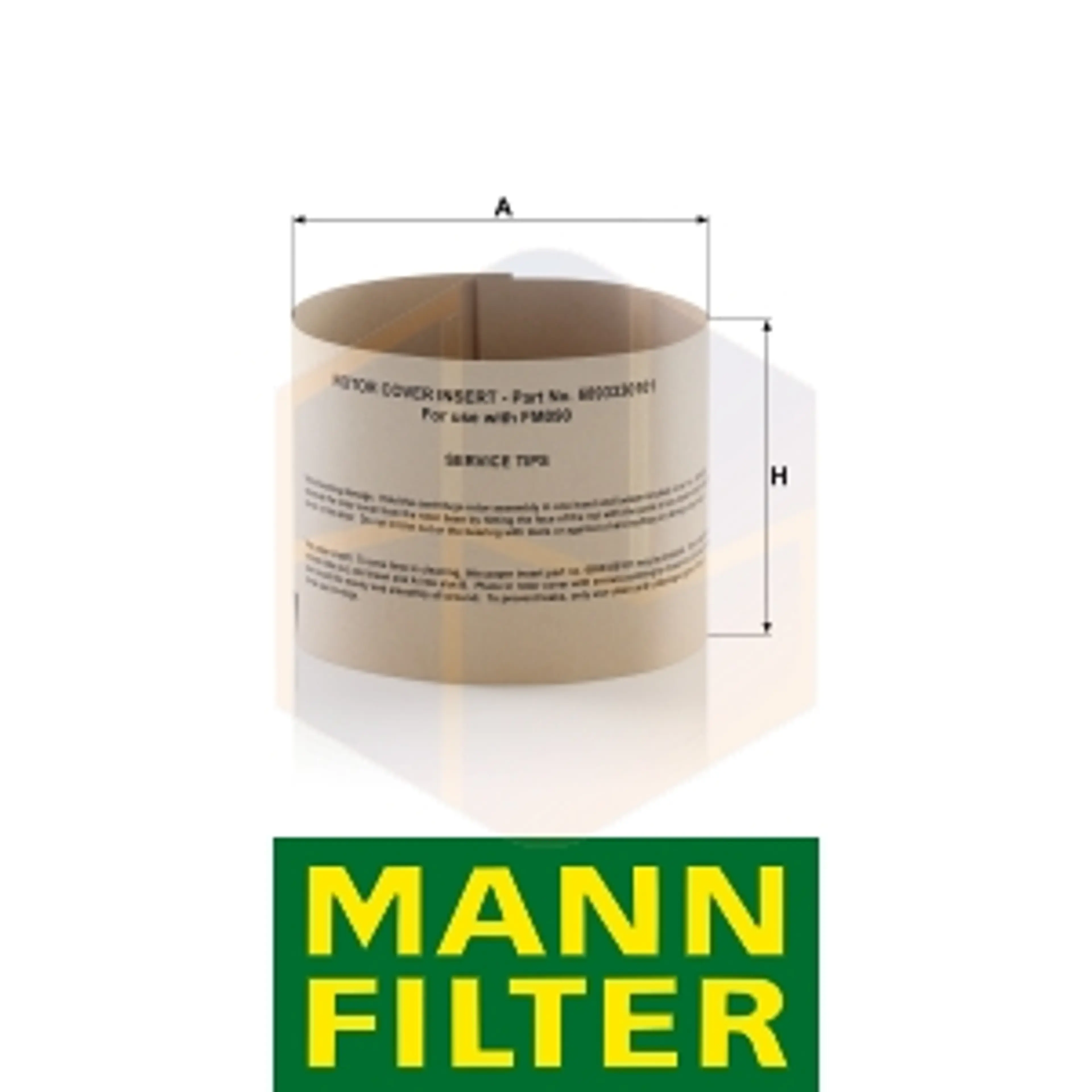 FILTRO ACEITE ZR 12 001 Z MANN