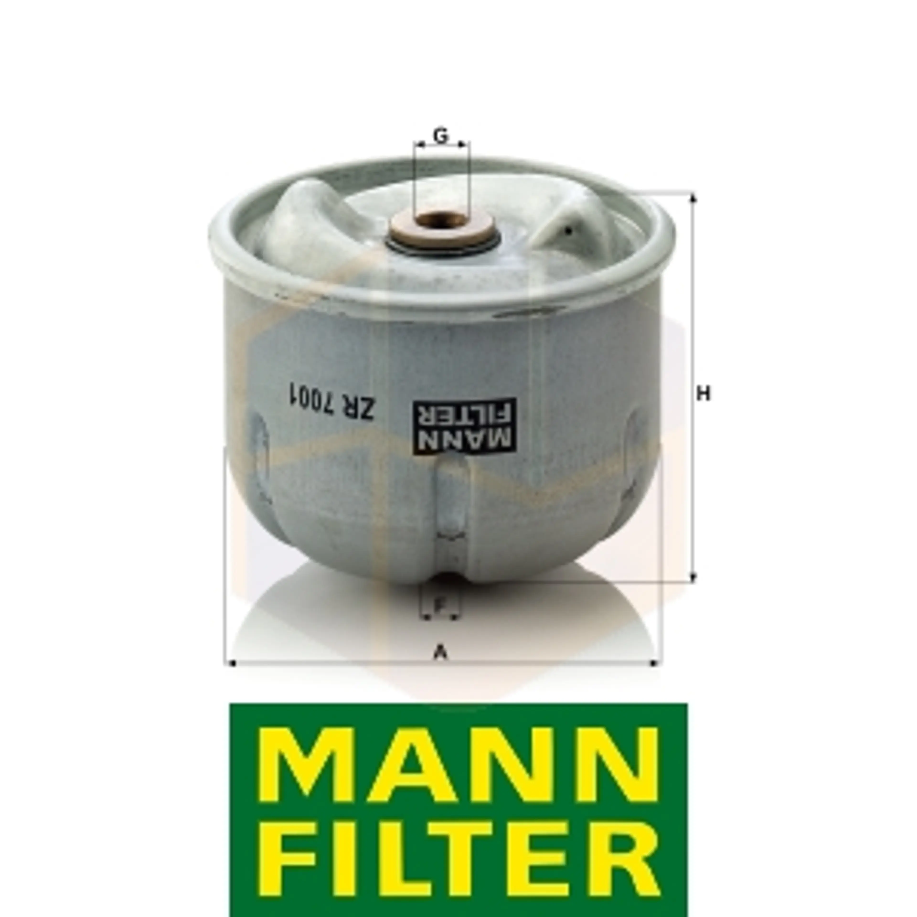 FILTRO ACEITE ZR 7001 MANN