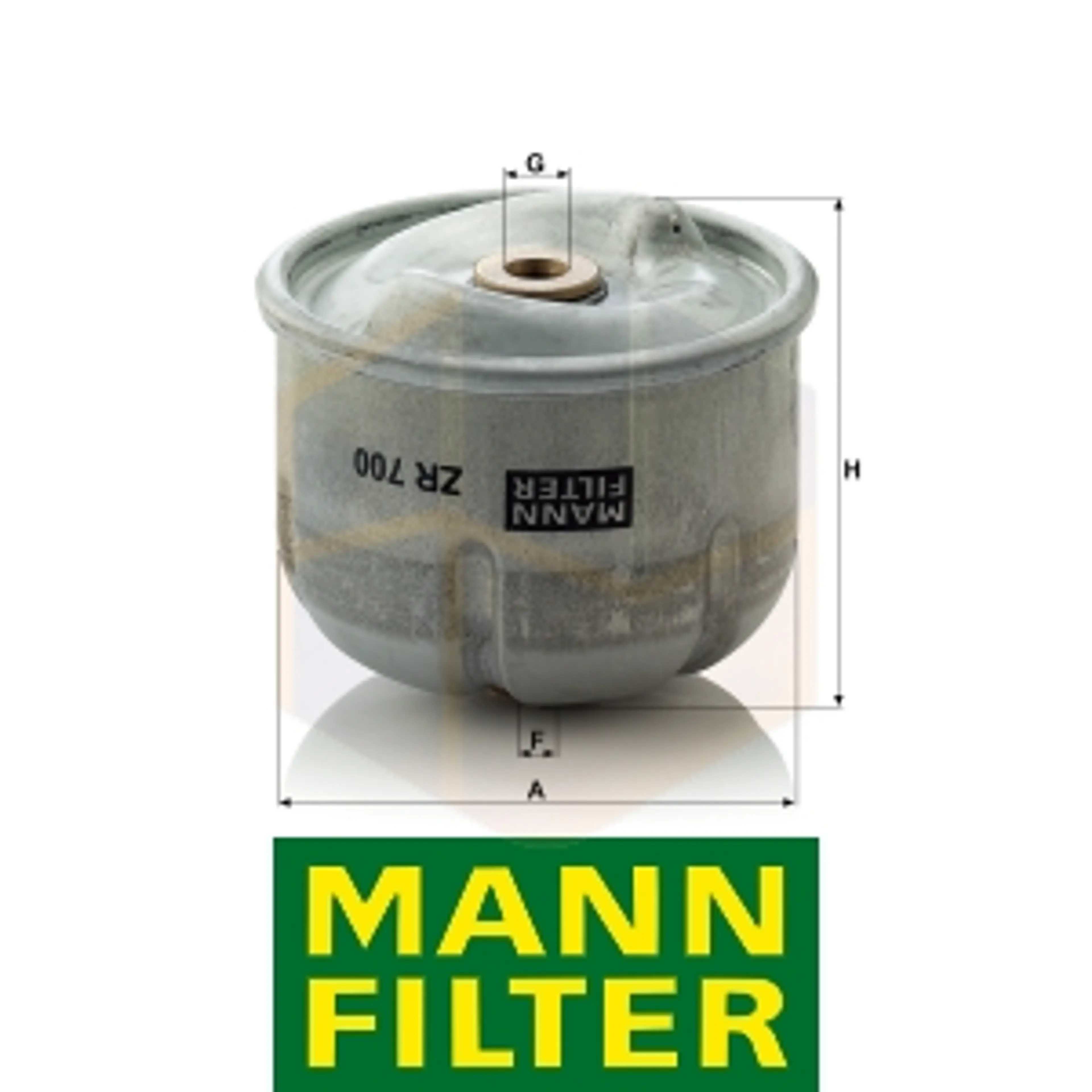 FILTRO ACEITE ZR 700 X MANN