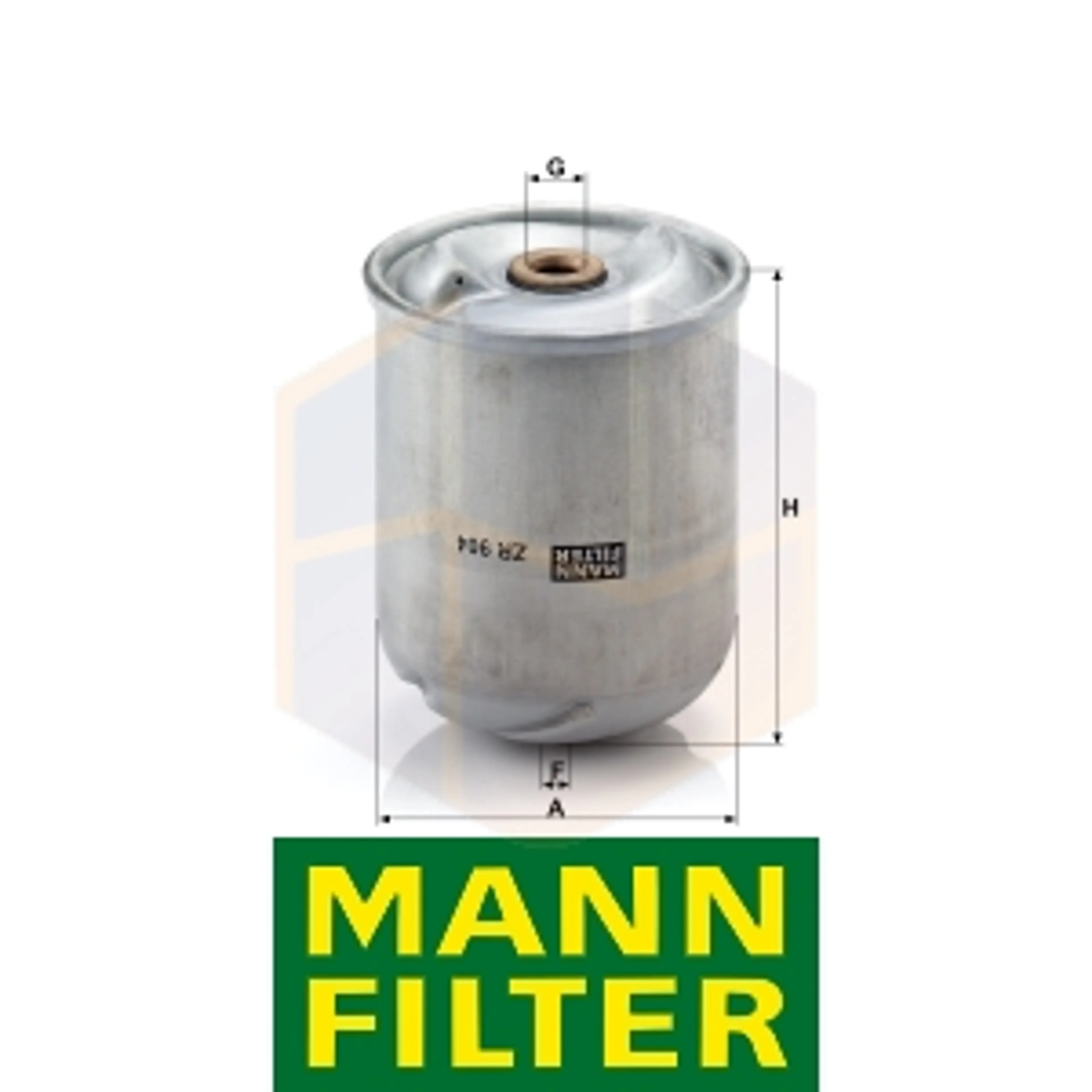 FILTRO ACEITE ZR 904 X MANN