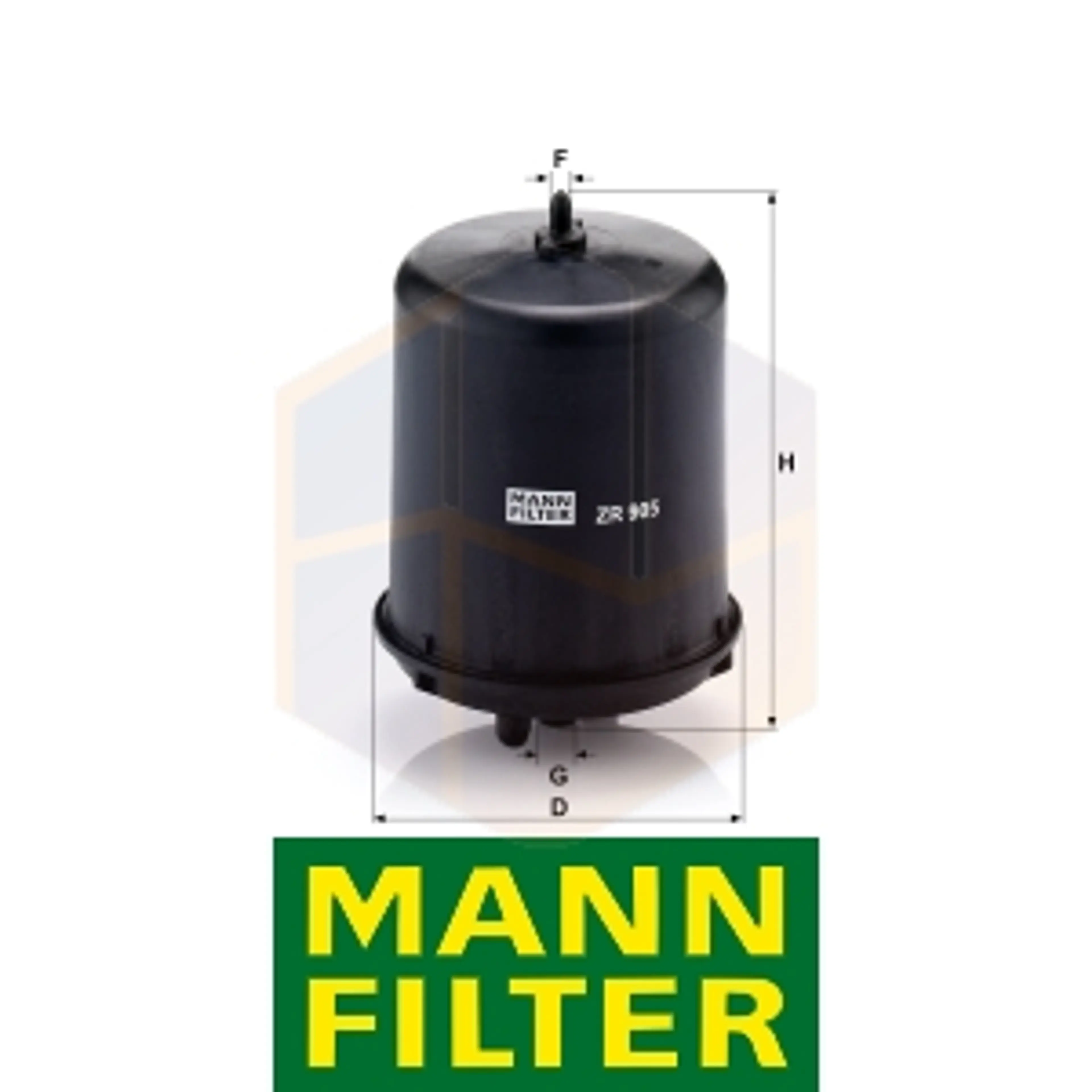 FILTRO ACEITE ZR 905 Z MANN